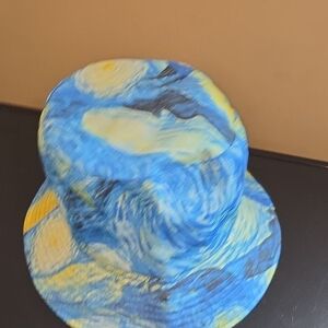 Blue and Yellow Artistic Bucket Hat